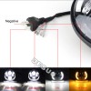JESUO 4PCS DOT 5 3/4" 5.75 LED Headlights HI/LO DRL