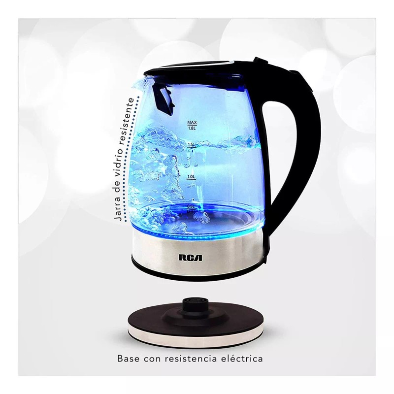 RCA Jarra eléctrica RCA RC-328 transparente 1.8L