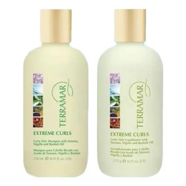 Set Shampoo Y Acondicionador Terramar Extreme Cabello Rizado
