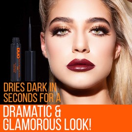 DUO Brush-On Lash Glue - Dark Tone, Waterproof Strip Lash Adhesive, Long-Lasting Eyelash Glue for Clusters & Strip Lashes, 0.18 oz, 1 Pack