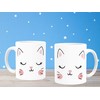 MoonWorks® Plastic Cup Children Cat Face Animal Motif Gift for