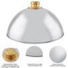 Stainless Steel Kitchen Restaurant Dining Food Serving Platter Lid Dome