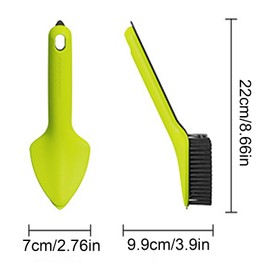 KASESSS 3 in 1 Multifunctional Hard Bristle Crevice Cleaning Brush, Gap Cleaning Brush, Stiff Cleaning Brush, Groove Cleaning Brush for Deep Cleaning of Home Showers Floors Bathroom and Kitchen