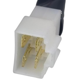 MACHSWON Ignition Switch SBA385201890 87760272 Ignition Starter Switch with 2 Keys for New Holland Tractor TC30 1215 1220 1320 1520 1620 2120 CM222 CM224 CM272 CM274 Tractor Ignition Rotary Switch