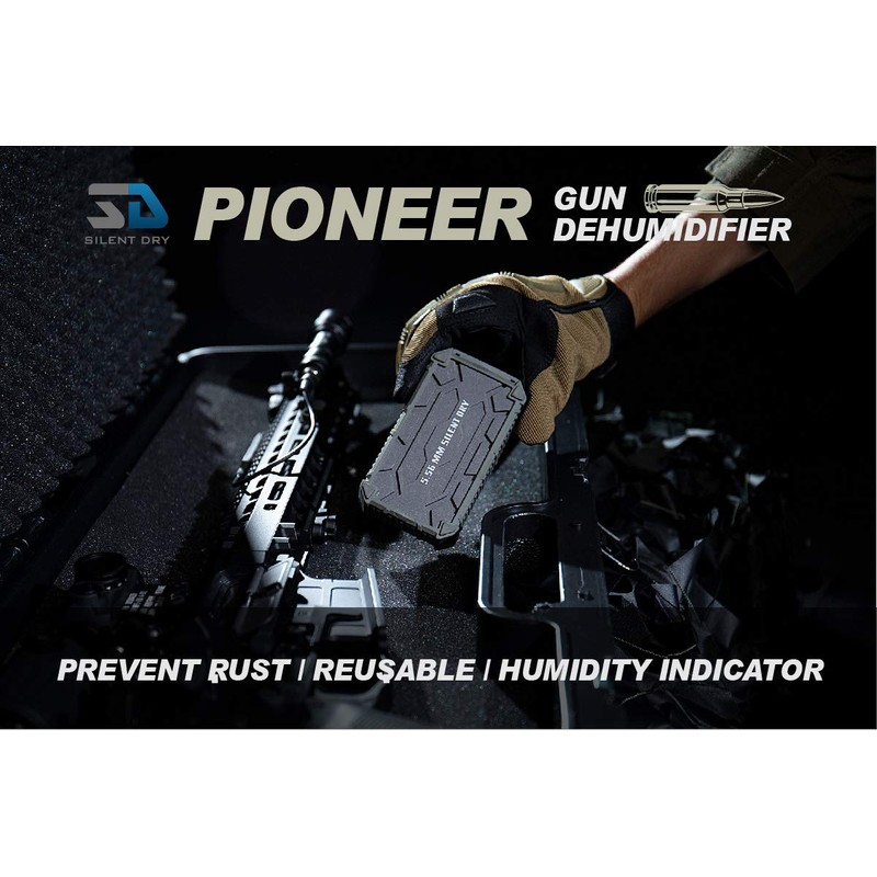 Silent Dry Gun Safe Dehumidifier, Reusable mini Portable Dryer effective