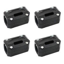 Bumper Guard Block Motorcycle Engine Guard Bumper Block Engine Guard 2 Pair Diameter 22/25/28mm Motorcycle Bumper Drop Prevention Block for R1200GS/R1100GSR/1150GS/F800GS/F700GS/F650GS/G650GS/HP2