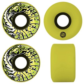 Slime Balls 54.5mm Slime Surfer Mini OG Slime Yellow 78a Skateboard Wheels