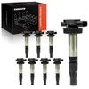 A-Premium Ignition Coils Pack Compatible with Land Rover LR3 Range