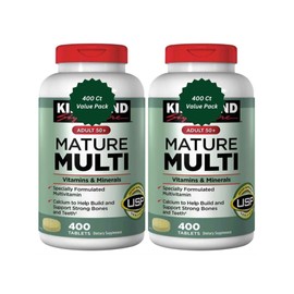 Adult 50+ Mature Multi Vitamins and Minerals by Signature', Total 800 Tablets, Pack of 2