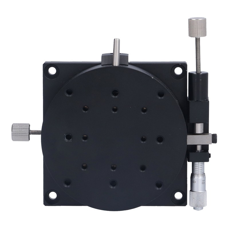 Manual Rotating Linear Stage Sliding Table Rough Tuning 360° with