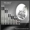 12Pcs High-Magnetic Screwdriver, High Magnetic Screwdriver Drill Bit Set, Strong