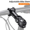 Adjustable Bicycle Handlebar Stem Variable 60 Degree Angle Aluminum Alloy