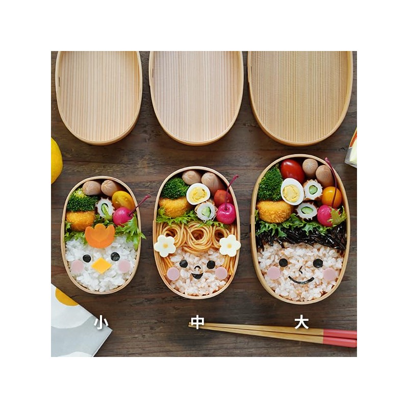 Odate Magewappa Parent-Child Lunch Box (Medium)