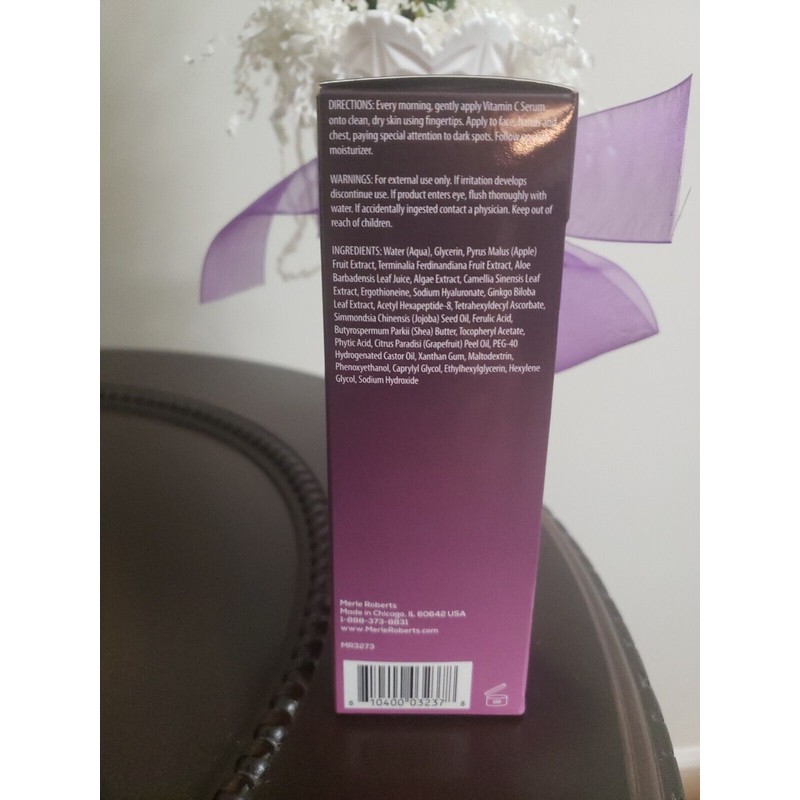 MERLE ROBERTS VITAMIN C DARK SPOT FACE SERUM 1 fl