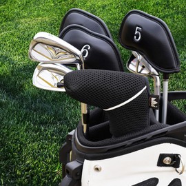 Craftsman Golf Blade Putter Head Cover Black Mesh for Scotty Cameron Ping Callaway Odyssey Etc.