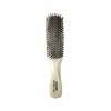 Elegant Anti-Static Ionic Bristles Styler White Hairbrush (Large 7.75" #486)