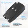 PAYFULLY Opel Astra J Key Shell 2 Button Car Key