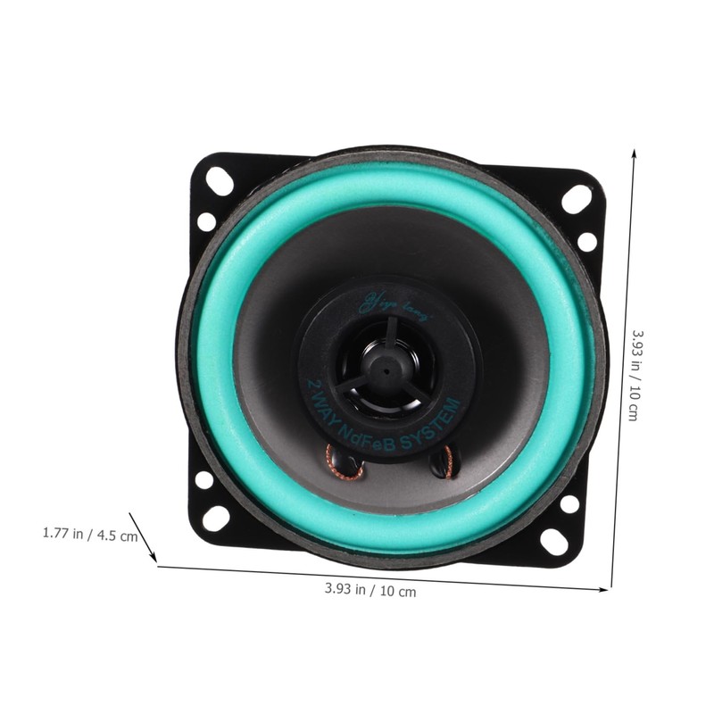 ULTECHNOVO Car Door Speakers Full Range for Sound Compact Design