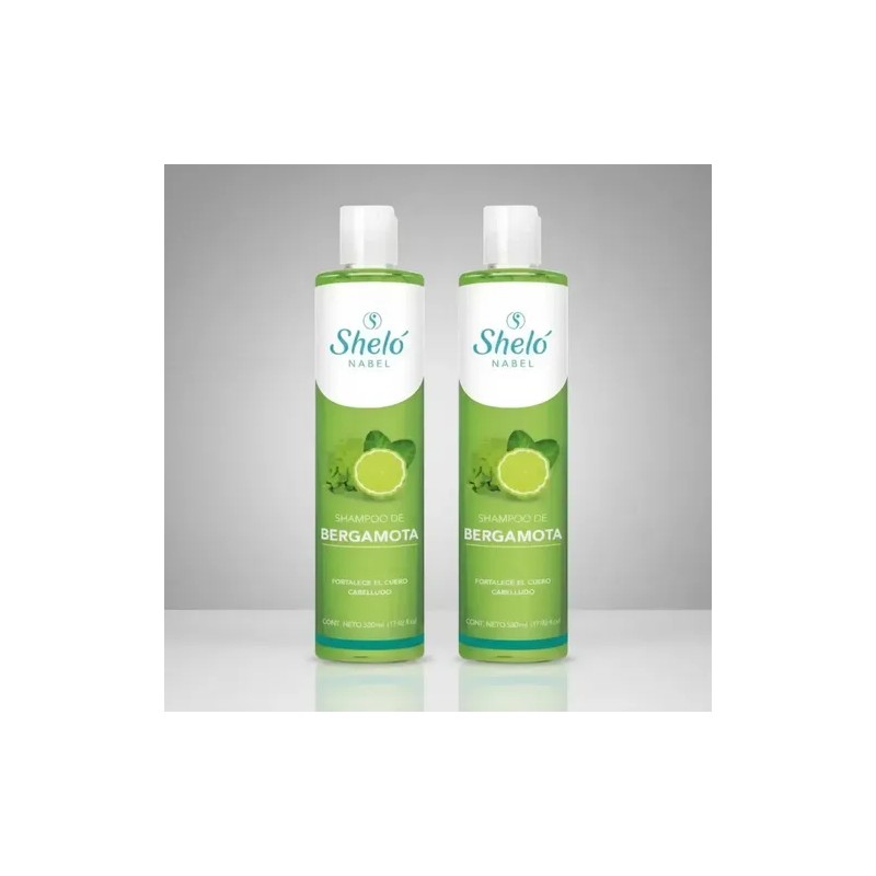 Pack 2 Shampoo Bergamota Sheló Nabel