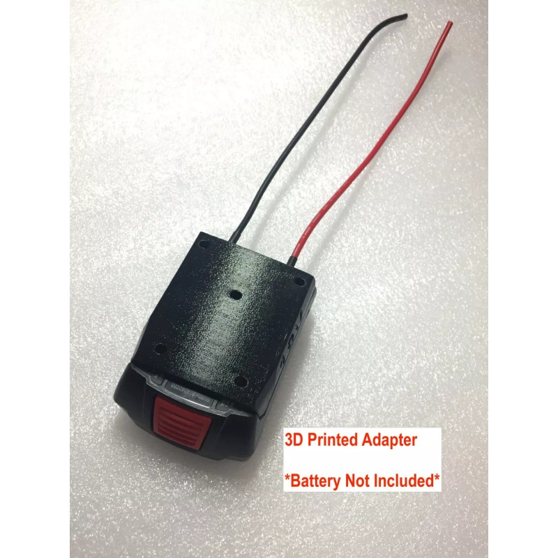 Terrafirma battery adapter for Bosch 18v dock power connector 18