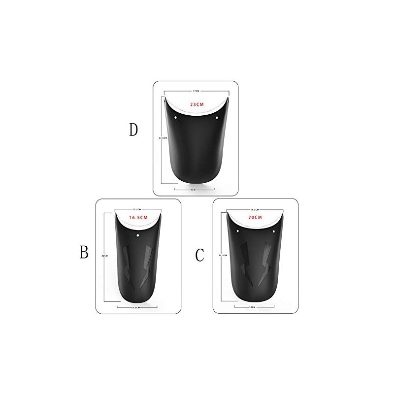 YIBO Universal Motorcycle Extends Front Fender Rear and Front Wheel