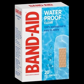 Band-aid Waterproof Clear Regular 20