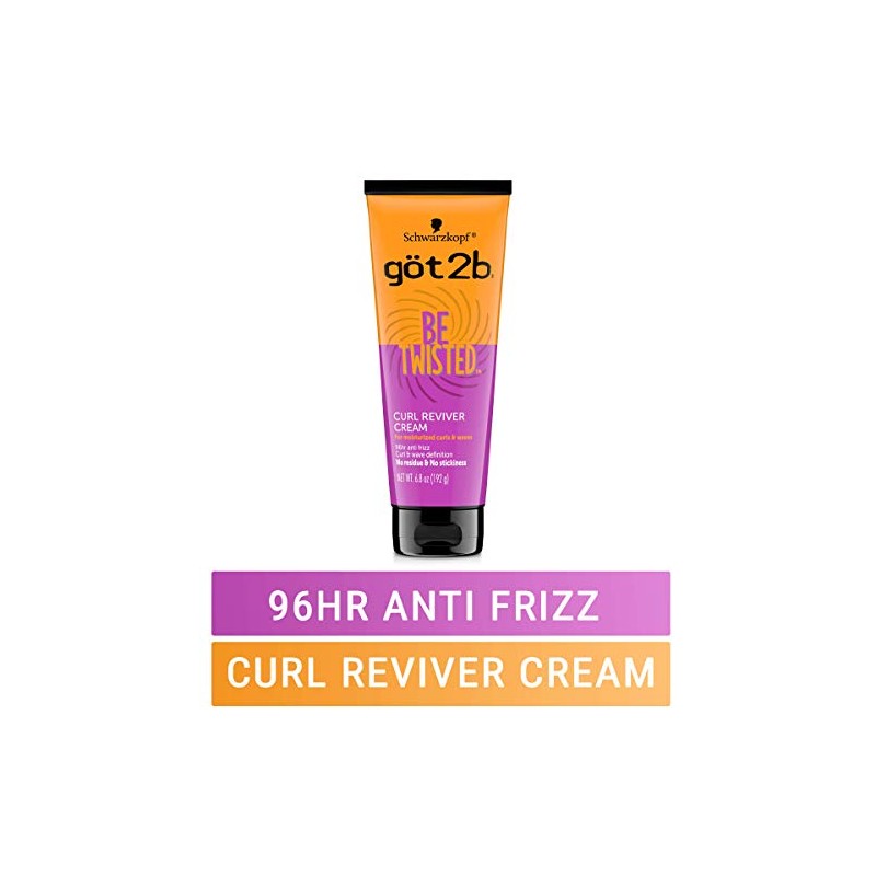 Got2b Be Twisted Curl Reviver Crema de 6.5 onzas (paquete