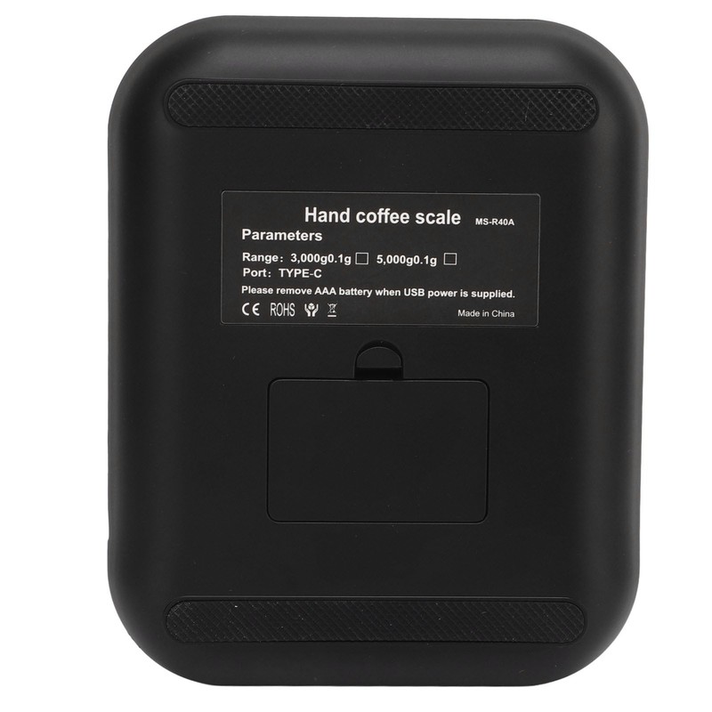 Digital Coffee Scale Waterproof 0.1g High Accuracy Manual Automatic Mini