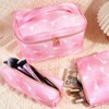 MAANGE 3 PCS Makeup Bag Waterproof Cosmetic Bag Travel Cosmetic