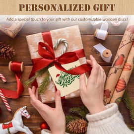 Pack of 16 Unfinished Wooden Pieces, Diameter 15 cm Wooden Squares Made of Wood, 2.5 mm Blank Coasters, Wood Square, Natural, Wooden Panels for Painting Crafts, Thin Wooden Boards for Coasters, Home