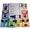 28 Natural Large Tumbled Stones Chakra Balancing Healing Crystal Kit