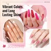 JODSONE 12 PCS Nagellack-Set mit 10 Farben Combo, 2 PCS