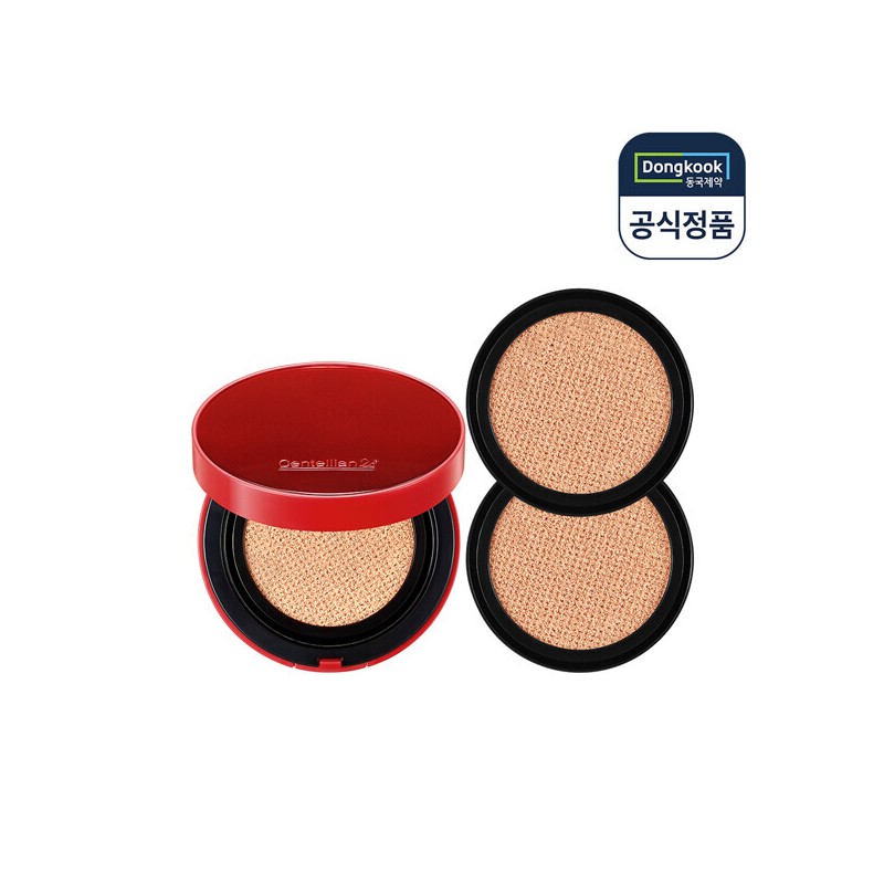 Centellian24 Madeca MelaCapture Toning Aging Cover Cushion 15g+Refill 15g 2pcs