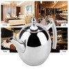 Stainless Steel Teapot with Removable Mesh Filter, Rust Resistant and