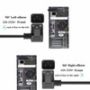 1.5M Australian Power Cord with 90 Degree Left Angle IEC