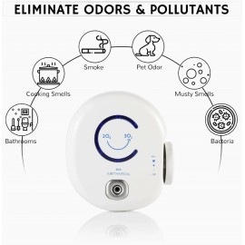 Airhome Desodorizador De Ambiente Eliminador De Malos Olores Generador Ozono Purificador