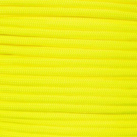 Paracord Planet 25 Foot Hanks of 550 Type III 7 Strand Paracord (Safety Yellow 25 Feet)
