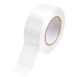 Autrends Mini Duct Tape, 1" x 10 yd Travel Size Duct Tape, Waterproof and Tear by Hand for Home Use, Do-It-Yourself Projects and Repairs, White, (Pack of 1)