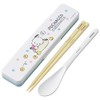 Skater (Skater) Chopsticks & Spoon Set for Lunch, Adult Use,