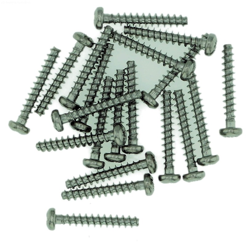 D3.5 (3.5mm x 18mm) Pozi Pan Screws for Plastic -