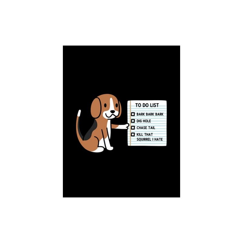 Beagle Beagle To Do List NOTEBOOK: Journal Perfect For Writing|