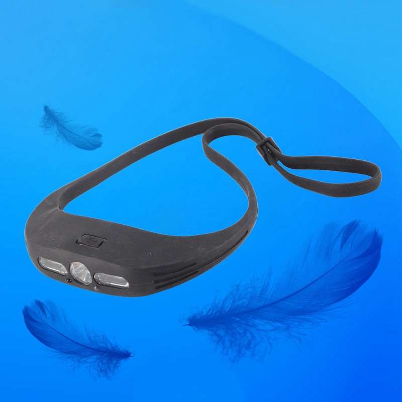 Motion Sensor Head Lamp Rechargeable Sensitive Ultralight Adjustable COB Headlamp