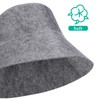 Gatuida 2 Pcs Wool Felt Sauna Hat, Original Wool Sauna