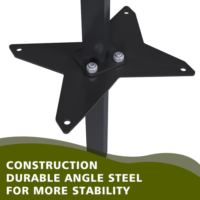 AIMAX OUTDOOR Dueling Tree Target Kit for .22 Rimfire, Metal