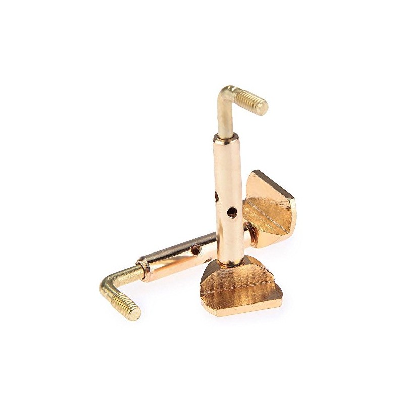 Pair of 4/4, 3/4 Size Violin Chinrest Chin Rest Clamp