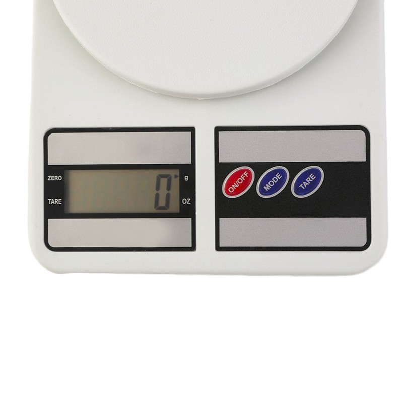 LeoFla Digitale Küchenwaage, elektronisch, LCD, Tara-Taste, Gewicht von 1 g