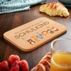 Wooden Board with High-Quality Breakfast Board