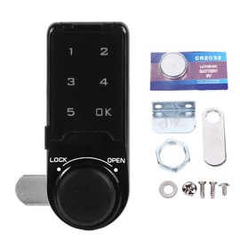 Touch Keypad Lock Passward High Sensitivity Multifunctional 30mm for Drawer Wardrobe File Box Office