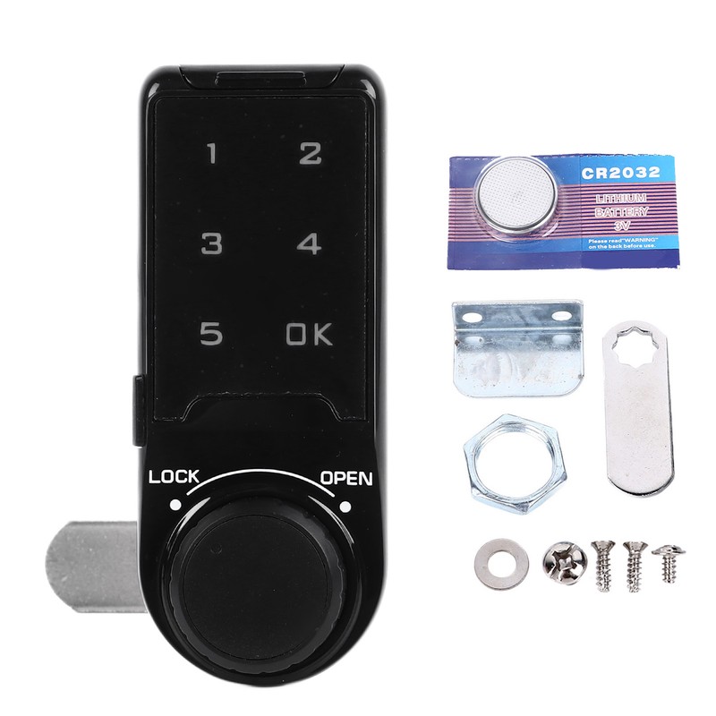 Touch Keypad Lock Passward High Sensitivity Multifunctional 30mm for Drawer