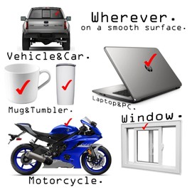 20 Color 1Pair - Female Storm Trooper Vinyl Decal Sticker | 5x3.5" Custom Truck Window Bumper Car Laptop Automotive Wall Gift Gun Carrier